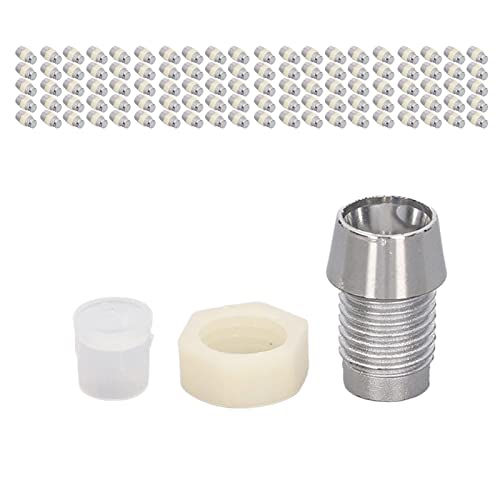 CHICIRIS Stabiler 5 -mm -LED Halter mit Fester Befestigung, Zuverlässiger Wasserdichtes Montendiemont Clamp/Holder für Panel LEDs (SILVER) von CHICIRIS