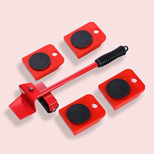 CHICIRIS Stahl ABS Roller Rot Möbel Lifter Set für eine Bequeme Möbelpositionseinstellung von CHICIRIS
