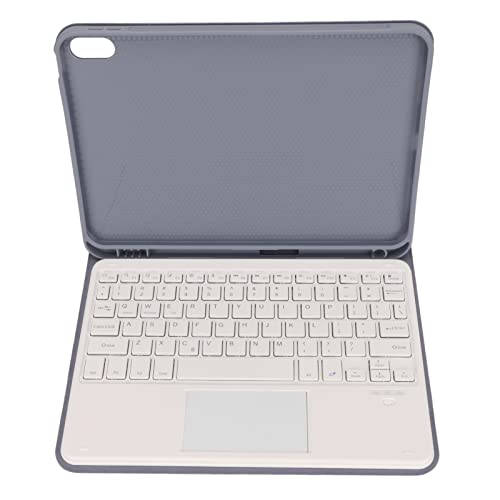 CHICIRIS Tablet-Hülle Präziser Ausschnitt 32,8 Fuß Drahtlose Distanz Professionelle Smart-Tastatur-Hülle mit Stifthalter 10,9 Zoll 2022 (Lila) von CHICIRIS