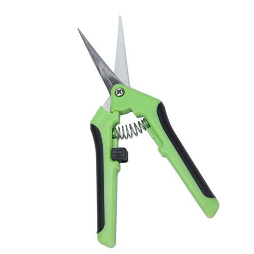 CHICIRIS Trimmschere Easy Operation Federlast Gartenschere für Arthritis Gärtner Edelstahl (GREEN) von CHICIRIS