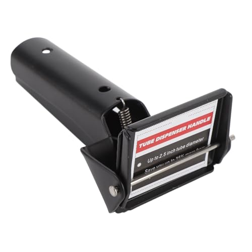 CHICIRIS Tube -Squeezer -Werkzeug, RTV -Rohr -Extrusion -Werkzeug Einfach zu Steuern 2,5 -Zoll -Industriegröße mit Verbessertem Federmechanismus für die Reparatur und Wartung von (BLACK) von CHICIRIS
