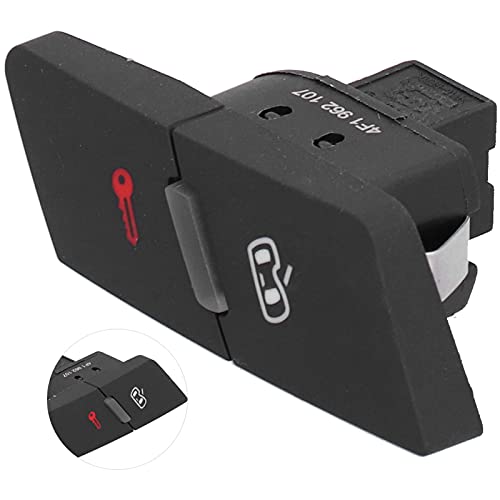 CHICIRIS Türverriegelungsschalter Car Central Lock Taste Links Vordertürverriegelungsschalter mit ABS -Kunststoff für A6L 05 Bis 08 OEM 4F1962107 4FD962107 von CHICIRIS