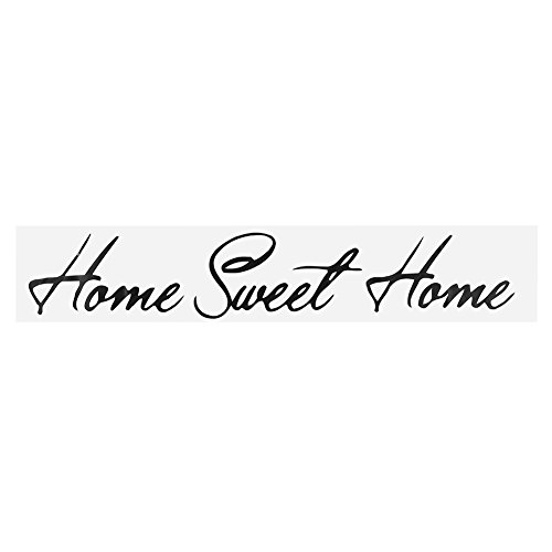 CHICIRIS Wandtattoo, Schwarz PVC Wandaufkleber Sweet Große wohnzimmer, Wandtattoo schlafzimmer Home Decoration Kunst Sprüche Aufkleber DIY PVC Wandkunst Aufkleber CHICIRIS Wandtattoo, Schwarz PVC Wandaufkleber Sweet Große wohnzimmer, Wandtattoo schlafzimmer Home Decoration Kunst Sprüche Aufkleber DIY PVC Wandkunst Aufkleber von CHICIRIS