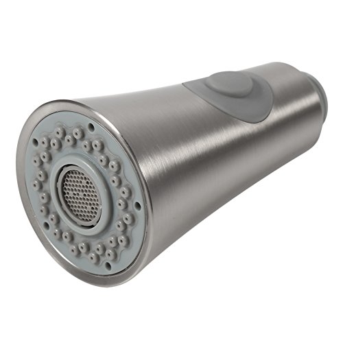 CHICIRIS Waschbecken Wasserhahn, 1/2 "ABS Kunststoff nach Unten Ziehen Stahl Ersatz Sprüh Dusch Kopf Küchen Spüle Wasserhahn für Indoor Outdoor von CHICIRIS