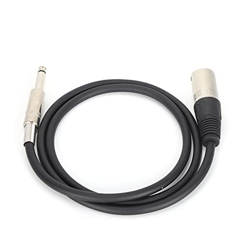 CHICIRIS XLR zu TRS-Jack-Mikrofonkabel mit Mehrschichtiger Abschirmstruktur für Mikrofone-Lautsprecher (XLR-Buchse 0,5 m / 1,6 Fuß) von CHICIRIS