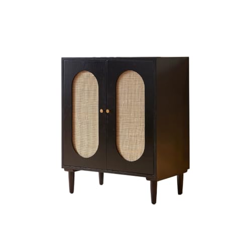 CHICKEN Sideboardschrank Holz Lagerschrank Modernes Sideboard Rattan Esszimmer Sideboard Wohnzimmer Kleiner Eingang Teeschrank Buffetschrank Mit Stauraum CHICKEN Sideboardschrank Holz Lagerschrank Modernes Sideboard Rattan Esszimmer Sideboard Wohnzimmer Kleiner Eingang Teeschrank Buffetschrank Mit Stauraum von CHICKEN