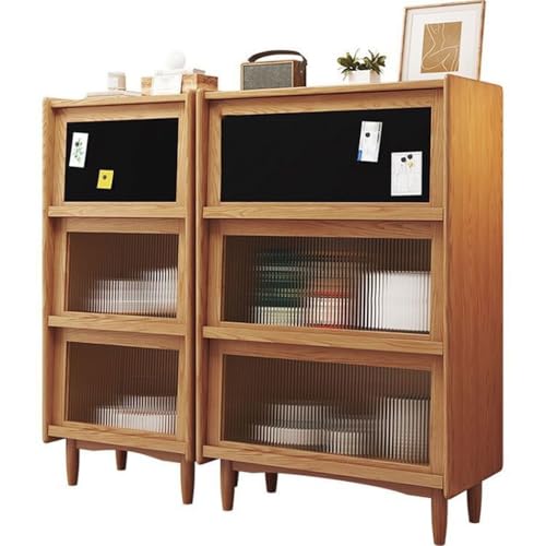 CHICKEN Sideboardschrank Nordic Dining Sideboard Glastür Wohnzimmer Lagerschrank Restaurant Küchenschrank Boden Veranda Schrank Buffetschrank Mit Stauraum von CHICKEN