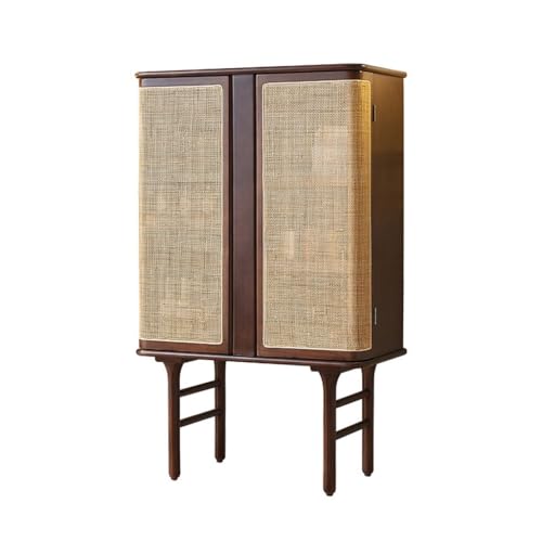 CHICKEN Sideboardschrank Nordic Restaurant Sideboard Home Küche Geschirr Lagerschrank Weinschrank Doppeltür Dreischichtiger Lagerschrank Buffetschrank Mit Stauraum von CHICKEN