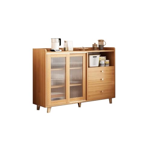 CHICKEN Sideboardschrank Restaurant Sideboard Integriertes Schubladenregal Küchenschrank Kleinigkeitenschrank Home Wohnzimmer Teeschrank Weinschrank Buffetschrank Mit Stauraum von CHICKEN