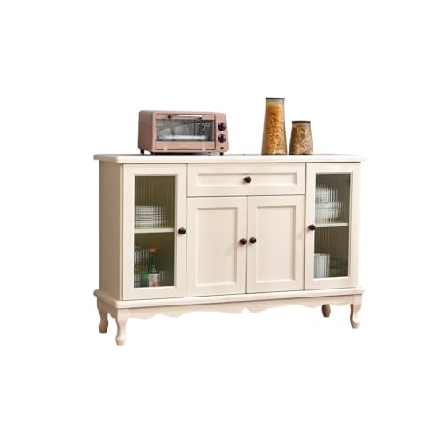 CHICKEN Sideboardschrank Restaurant Sideboard Schrank Rack Home Küche Schrank Lagerschrank Viertüriger Einzelschubladen Weinschrank Buffetschrank Mit Stauraum von CHICKEN