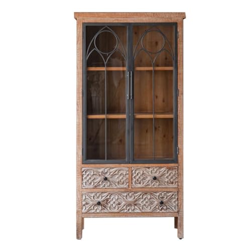 CHICKEN Sideboardschrank Retro Alter Eingangsbereich-Trennschrank, Einfaches Zuhause, Wohnzimmer, Geschnitztes Schrank-Sideboard Buffetschrank Mit Stauraum CHICKEN Sideboardschrank Retro Alter Eingangsbereich-Trennschrank, Einfaches Zuhause, Wohnzimmer, Geschnitztes Schrank-Sideboard Buffetschrank Mit Stauraum von CHICKEN