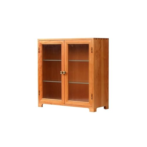 CHICKEN Sideboardschrank Schreibtisch-Aufbewahrungsschrank aus Holz, Aufbewahrungsschrank for Teeservice, Geschirrschrank aus Holz Buffetschrank Mit Stauraum(S) von CHICKEN