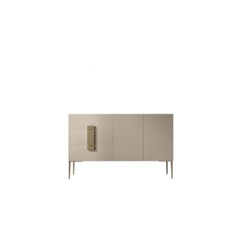 CHICKEN Sideboardschrank Sideboard, leichtes Luxus-Haushaltsschrank, Schuhschrank aus Leder, Wohnzimmer, Restaurant, Felsplatte, Eingangsschrank Buffetschrank Mit Stauraum von CHICKEN