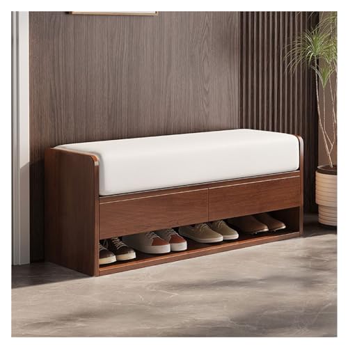 Schuhbank Schuhwechselhocker, Home-Türhocker, integrierter einfacher Einstieg, Aufbewahrung, Schuhregal, weiches Paket, Türhocker Schuhregal FüR Den Eingangsbereich(B) von CHICKEN