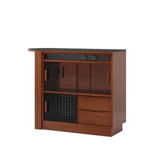 Sideboardschrank Bartheke Esszimmerschrank Wohnzimmer Teeschrank Küchenschrank Schüsseln und Essstäbchen Aufbewahrungsschrank Weinschrank Buffetschrank Mit Stauraum von CHICKEN