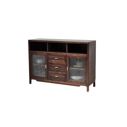 Sideboardschrank Chinesischer Stil Holzküche Geschirrschrank Wohnzimmer Weinschrank Lagerschrank Buffetschrank Mit Stauraum von CHICKEN