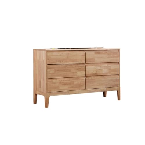 Sideboardschrank Restaurant Sideboard im japanischen Stil Home Küche Geschirr Aufbewahrungsschrank Sechs Schubladen Schlafzimmer Nachttisch Buffetschrank Mit Stauraum von CHICKEN