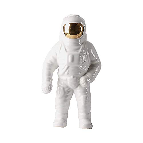 CHICOLY Astronaut Keramikvase Wohnaccessoires Ornamente. von CHICOLY