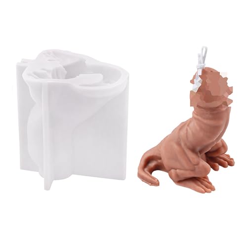 CHICTRY Silikon 3D Kerzen Formen in Penis/Vulva Muster Kerzen Gießform Silikonform für Handwerk Home Decor Ornamente Type A One Size von CHICTRY