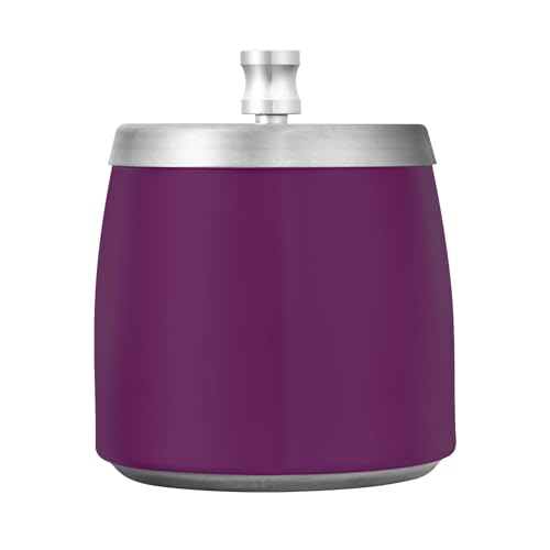Aschenbecher für Zigarette Luxus Lila Outdoor Aschenbecher mit Deckel für Zigaretten Rauchfreie Aschenbecher Lustiger Aschenbecher für Balkon Tischplatte Home Office Aschenbecher für Zigarette Luxus Lila Outdoor Aschenbecher mit Deckel für Zigaretten Rauchfreie Aschenbecher Lustiger Aschenbecher für Balkon Tischplatte Home Office von CHIFIGNO