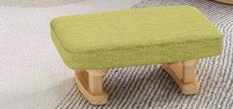 CHIHEUNG Kleiner Fußhocker, Fußhocker aus Holz, Polsterfußhocker mit Holzbeinen, für Wohnzimmer, Schlafzimmer, Eingangsbereich, 41 x 30 x 14 cm CHIHEUNG Kleiner Fußhocker, Fußhocker aus Holz, Polsterfußhocker mit Holzbeinen, für Wohnzimmer, Schlafzimmer, Eingangsbereich, 41 x 30 x 14 cm von CHIHEUNG