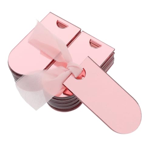 CHILDWEET 1 Satz Sitzetikett Stuhl Hochzeit Zeichen Hochzeit Wegweiser Dekorationen Für Hochzeitsfeiern Reservierte Sitzschilder Stuhl-acryl-Tags Polyester Rose Gold von CHILDWEET