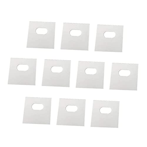 CHILDWEET 10 Stück Teiliges Pom Reparaturaufkleber für Jalousien Selbstklebende Transparente Lamellen Reparatur Tabs mit Haftung Passend für Modelle und Farben von CHILDWEET