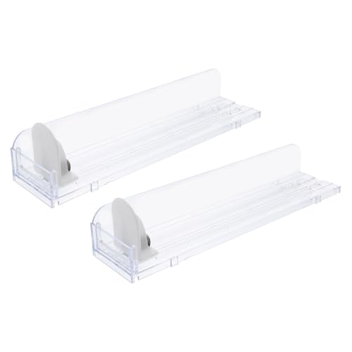 CHILDWEET 2 Stück Automatischer Zigarettenschieber Zigaretten Supermarkt Vitrine Auto Push Zigarettenetui Automatisches Zigarettenetui Zigaretten Displayhalter Acryl Transparent von CHILDWEET