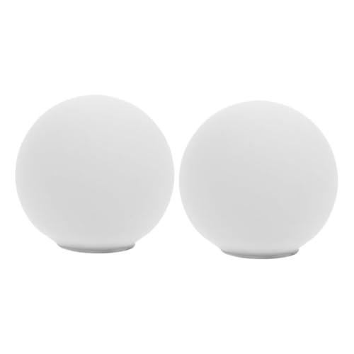 CHILDWEET 2 Stück Frostweißer Lampenschirm Glas Kugel Ømm Gewindefassung Satin Glas Ersatz Lampenglas für Hängeleuchte Wandleuchte Wohnzimmer Schlafzimmer Beleuchtung Zubehör CHILDWEET 2 Stück Frostweißer Lampenschirm Glas Kugel Ømm Gewindefassung Satin Glas Ersatz Lampenglas für Hängeleuchte Wandleuchte Wohnzimmer Schlafzimmer Beleuchtung Zubehör von CHILDWEET