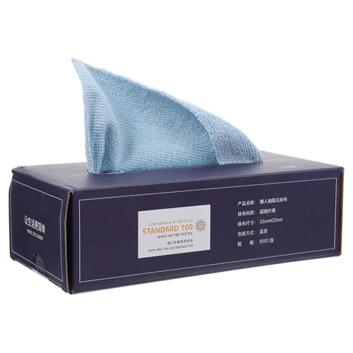 CHILDWEET 20 Stück Teiliges Mikrofaser Reinigungstuch Fusselfrei Super Saugfähig Vielseitig Einsetzbar für Fettfreie Küchenreinigung und Spülutensilien Waschbar Blau CHILDWEET 20 Stück Teiliges Mikrofaser Reinigungstuch Fusselfrei Super Saugfähig Vielseitig Einsetzbar für Fettfreie Küchenreinigung und Spülutensilien Waschbar Blau von CHILDWEET
