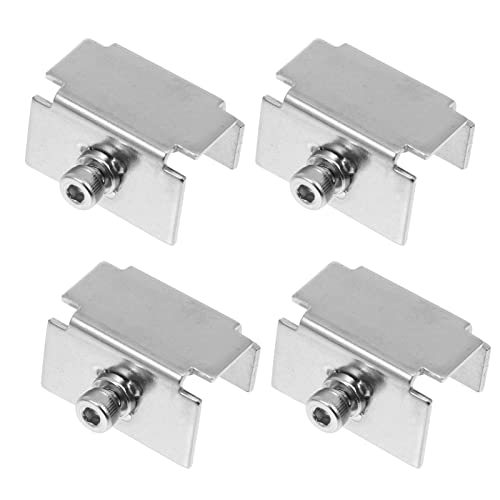 CHILDWEET 3d Drucker Bett Glas Clips 4pcs Einstellbare Klemme Fixatoren Einfach Zu Installieren Entfernen von CHILDWEET