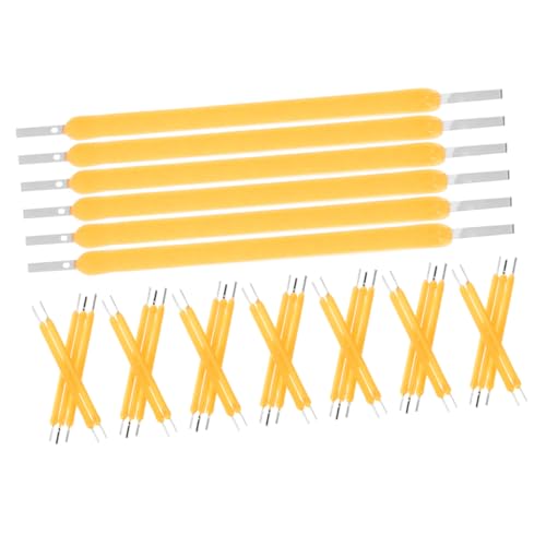 CHILDWEET 50stücke Harter Led-glühfaden Für Led-glühbirne Reparatur-led-glühfaden Glühfaden Für Retro-leuchten Ersatz-filament Für Lampen Led-filament Für Home Wohnheim Shop Wiederverwendbar von CHILDWEET