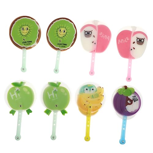 CHILDWEET 8 Stück Teiliges Faltbares Sommer Frucht Fan aus Kunststoff Handlicher Dekorativer Fächer für Mädchen und Frauen für Täglichen Gebrauch Fotorequisit CHILDWEET 8 Stück Teiliges Faltbares Sommer Frucht Fan aus Kunststoff Handlicher Dekorativer Fächer für Mädchen und Frauen für Täglichen Gebrauch Fotorequisit von CHILDWEET