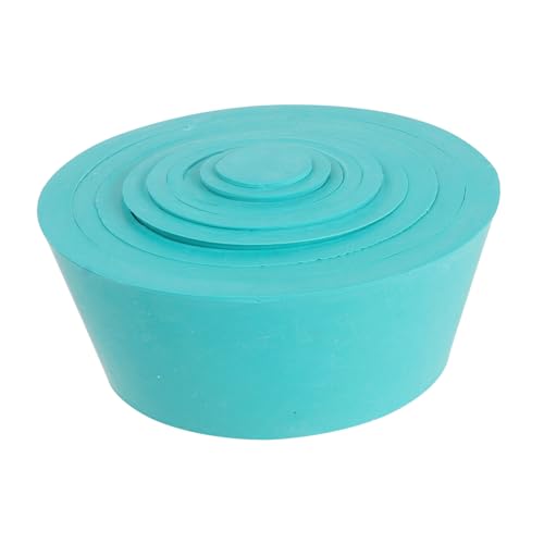 CHILDWEET 9 Stk Filterschale Glatter Gummistopfen Nd-filter Filter Für Chemie-laborgeräte Trichter-filtrationskolben-adapter Buchner Trichteradapter Spitzkragen Grün Flasche Glas Siegelring von CHILDWEET