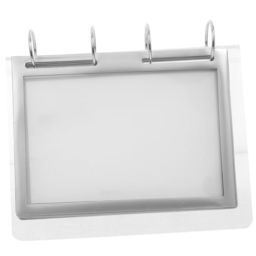 CHILDWEET Acryl Menühalter für Tisch Klarer Aufsteller für und Werbematerialien Stabiler Ständer für Restaurants und Zuhause von CHILDWEET