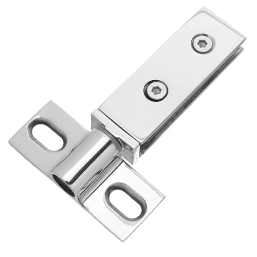 CHILDWEET Edelstahl Duschtür Scharnier Doppelloch Pivot Design Schwerlast Glas Türbeschlag Für Stabile Geräuscharme Bewegung Im Modernen Badezimmer Material CHILDWEET Edelstahl Duschtür Scharnier Doppelloch Pivot Design Schwerlast Glas Türbeschlag Für Stabile Geräuscharme Bewegung Im Modernen Badezimmer Material von CHILDWEET