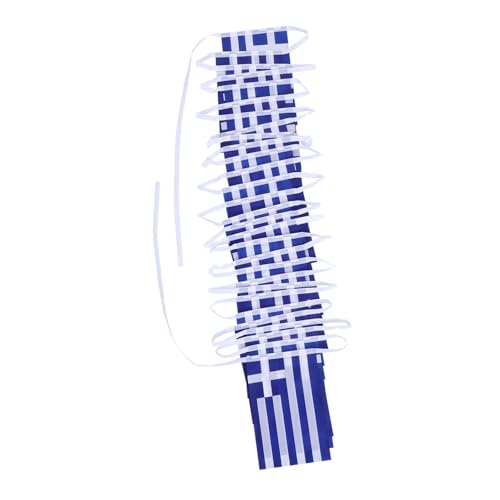 CHILDWEET Wimpelkette 14 X 21 Cm Griechische Schnurflagge Sport-mini-flagge Robustes Polyester von CHILDWEET