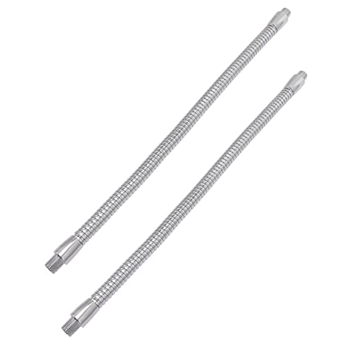 CHILDWEET Flex Arm Ersatz Für LED Tischlampe Flexibler Gooseneck Stand Mit Gewinde Praktische Lichtzubehör Für Individuelles Lichtdesign änge Verchromt von CHILDWEET