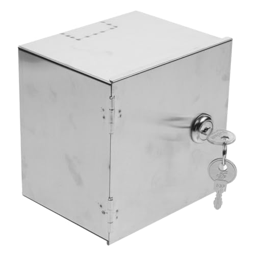 CHILDWEET Wetterfeste Edelstahl Steckdosenabdeckung Mit Schloss, Wandmontage-Steckdosenschutz FüR AußEn, Sicherheitssteckdose FüR Elektroboxen Und E-Bike Ladestation CHILDWEET Wetterfeste Edelstahl Steckdosenabdeckung Mit Schloss, Wandmontage-Steckdosenschutz FüR AußEn, Sicherheitssteckdose FüR Elektroboxen Und E-Bike Ladestation von CHILDWEET