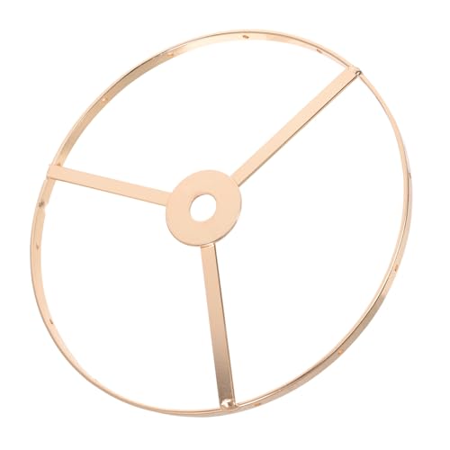 CHILDWEET Lamp Shade Ring Frame aus Robustem Eisen Diy Lampenschirmhalter für Pendel und Tischlampen Europäischer Stil Durchmesser Einzeln für Schlafzimmer und Wohnräume von CHILDWEET