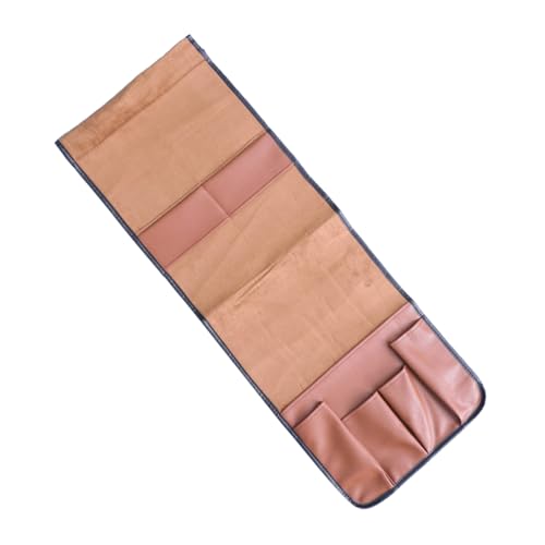 CHILDWEET Sofa-Organizer-Tasche Aus Wildlederstoff 7 Taschen Für Fernbedienungen Stifte Armlehnentasche – Basis von CHILDWEET