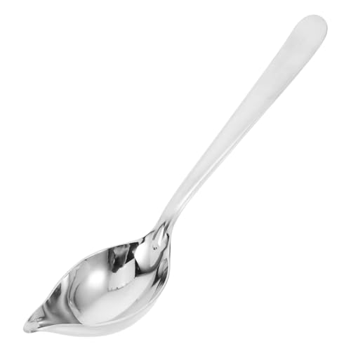 CHILDWEET Soßenkelle Schöpfkelle Schöpflöffel Mit Ausguss Schöpfkelle Ausgusslöffel Saucierenlöffel Kleiner Soßenkelle Kulinarischer Soßenlöffel von CHILDWEET