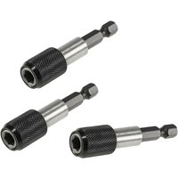 3er Set Schnellwechsel Magnet Bithalter 60mm von CHILITEC