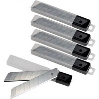 Messerklingen Ersatzklingen Abbrechklingen für Cuttermesser Abbrechmesser 18mm (50 Klingen) im Köcher von CHILITEC