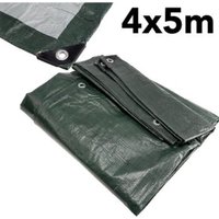 Gewebeplane, 120gr/m², grün, 4x5m, mit Ösen - Chilitec Gewebeplane, 120gr/m², grün, 4x5m, mit Ösen - Chilitec von CHILITEC