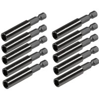 10er Set Magnet Bithalter magnetischer Bit Halter 10 Stück von CHILITEC