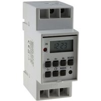 Chilitec - digitale Wochen-Zeitschaltuhr für Schalttafel-Einbau, 230V, max. 3500W von CHILITEC
