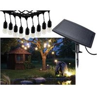 Solar Lichterkette Außen, 6m, 10 led Lampen, IP44 Solar Lichterkette Außen, 6m, 10 led Lampen, IP44 von CHILITEC