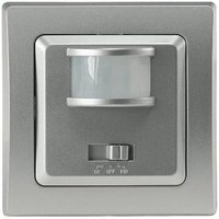 Delphi Bewegungsmelder 160°, silber led geeignet, 250V, Unterputz von CHILITEC