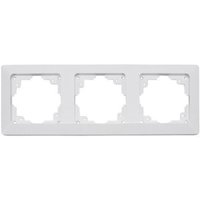 Milos Abdeckrahmen 22789, 3-fach, weiß matt Milos Abdeckrahmen 22789, 3-fach, weiß matt von CHILITEC
